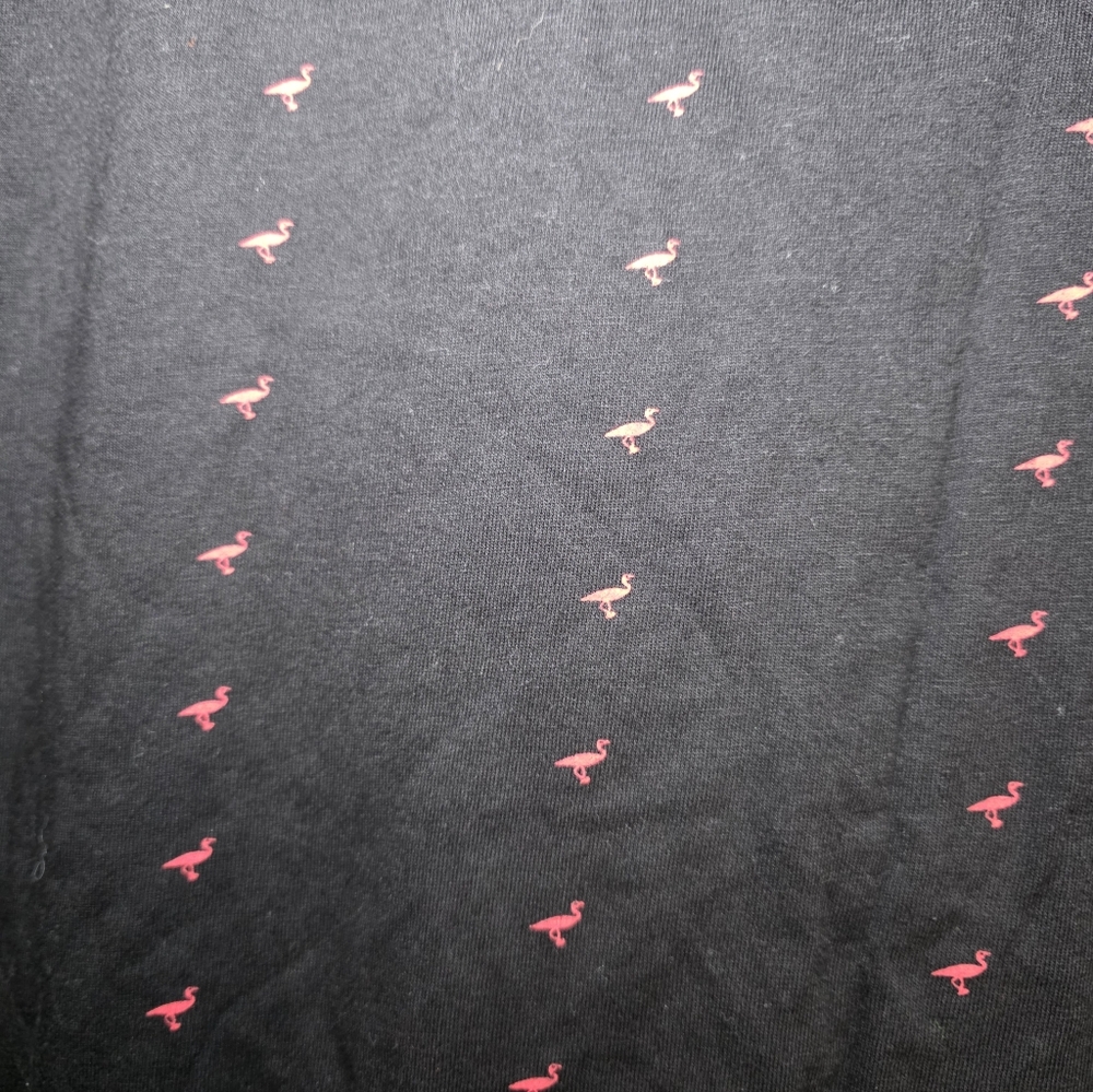 Cactus Man Black Tee with Red Pattern - Picture 2 of 7
